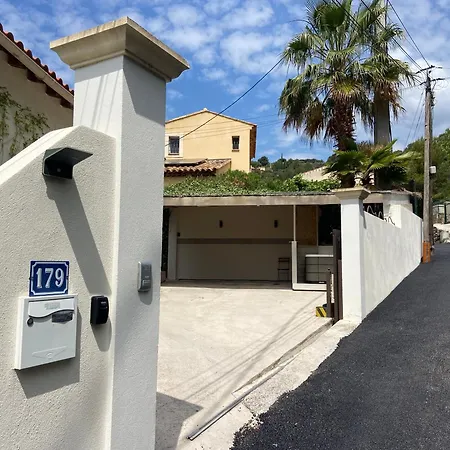 Sublime Logement Avec Vue Mer Et Jacuzzi La Ciotat Exterior foto